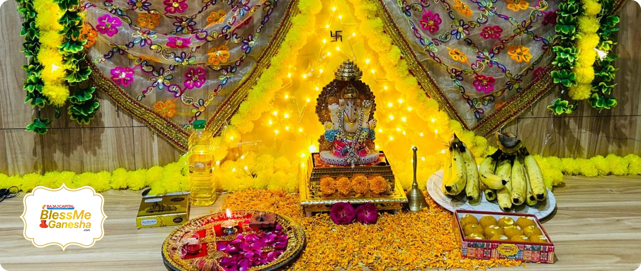 Aarti at a centre