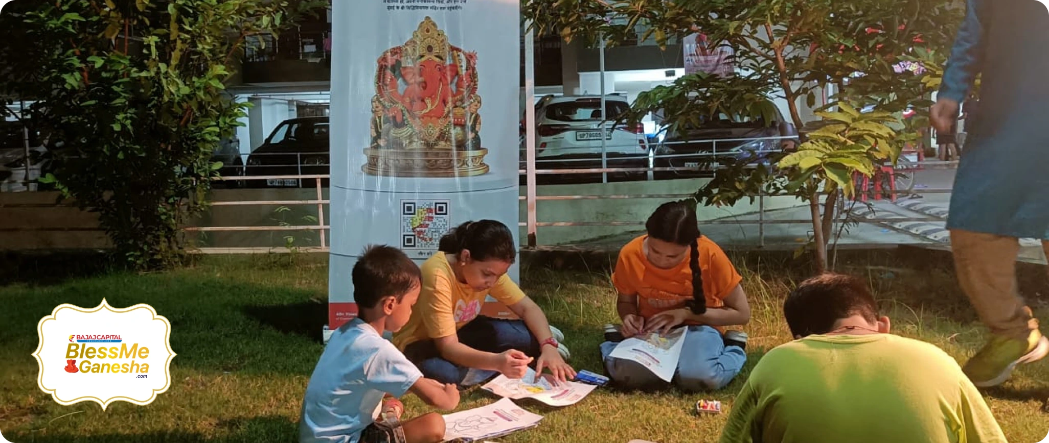 Community participants in the Bless Me Ganesha campaign